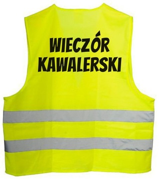 KAMIZELKA ODBLASKOWA NA WIECZÓR KAWALERSKI Y4