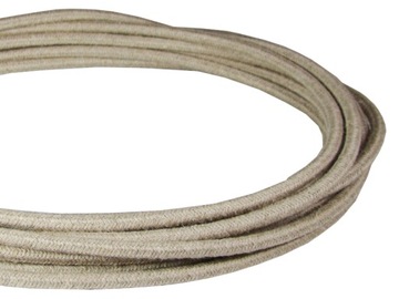 Kabel elektryczny Przewód w oplocie z LNU 2*0,75
