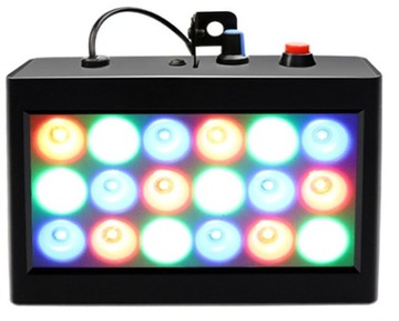 ЦВЕТНОЙ СТРОБЕСКОП ДЛЯ ТЕЛЕФОНА 3 ЦВЕТА ДИСКОТЕХНИКА 18 СВЕТОДИОДНЫХ SMD ЗВУКОВОЙ ДАТЧИК