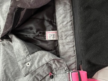 Серые лыжные брюки для девочек Reserved 146 152