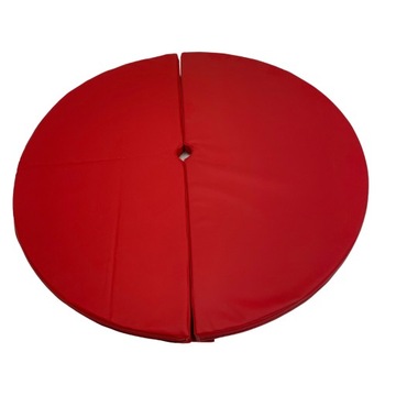 Materac do pole dance 120cm wytrzymały Czerwony