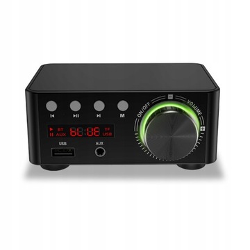 MINI WZMACNIACZ BLUETOOTH 5.1 AMPLITUNER 100W