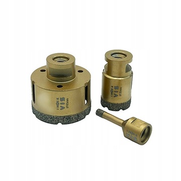 АЛМАЗНАЯ КРУЖЕВНАЯ КОРОНОЧНАЯ ПИЛА ДЛЯ ГЕРАМИЧЕСКОГО КАМЕНЯ 65мм M14