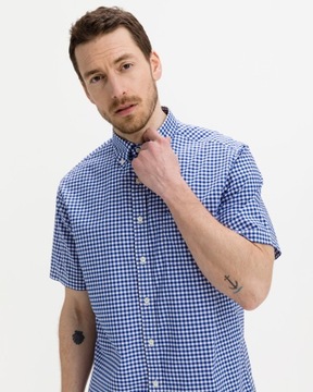 109 # GANT # GINGHAM MĘSKA KOSZULA REGULAR FIT M