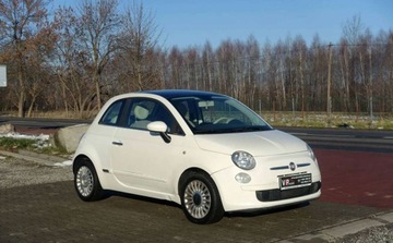 Fiat 500 II Hatchback 3d 1.2 69KM 2010 Fiat 500 1.2 69 Klimatyzacja Bez Korozji 1.2 Benzyna 69KM, zdjęcie 2