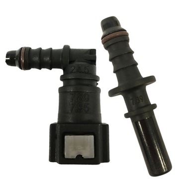 Zestaw SZYBKOZŁĄCZE WTYK PRZEWODU PALIWOWEGO 8MM 7.89