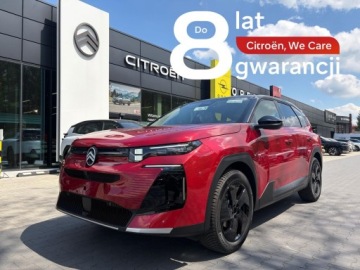 Citroen C5 Aircross 2026 Citroen C5 Aircross Masaż wentylacja foteli Hak holowniczy Opony całorocz