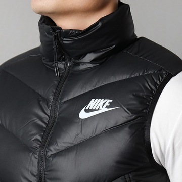 Kamizelka bezrękawnik Nike NSW pikowana czarna L