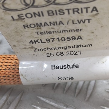 AUDI E-TRON 2023 JINÁ SVAZEK PŘÍVODŮ / KABEL