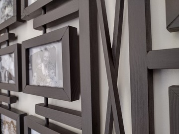Multirama z drewna Ramka na zdjęcia 10x15 Prezent