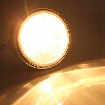 ФАРА МОТОЦИКЛА ПЕРЕДНЯЯ ФОНАРЬ 7 дюймов LED ЗОЛОТО