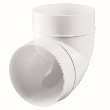 VENTS KOLANKO OKRĄGŁE DOMUS 90° FI 12,5 CM KOD 590