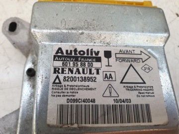 МОДУЛЬ ДАТЧИКА ПОДУШКИ БЕЗОПАСНОСТИ RENAULT LAGUNA II 8200138952