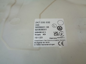 MODUL ANTÉNY ANTÉNA ZRCÁTKO VW CADDY 2K7035532