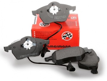 Klocki ZIMMERMANN Przód - SEAT IBIZA V 256mm