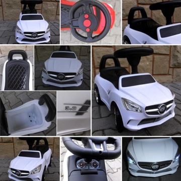 ЕЗДА НА PUSH CAR АВТОМОБИЛЬ ДЖИП ВНЕДОРОЖНИК СВЕТОДИОДНЫЕ ОГНИ МЕЛОДИИ ГРУГОВЫЙ СИГНАЛ БАГАЖНИК