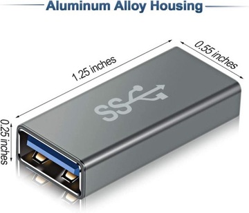 Adapter USB 3.0 Żeński - Żeński USB A - A beczka