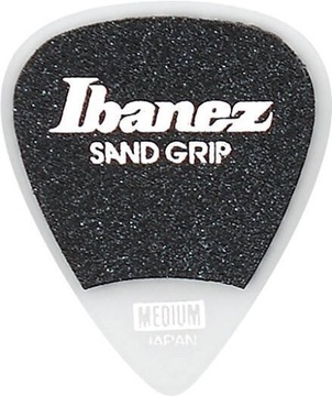 Kostka do gitary Ibanez PPA14MSG-WH Sand Grip 0,8mm biała