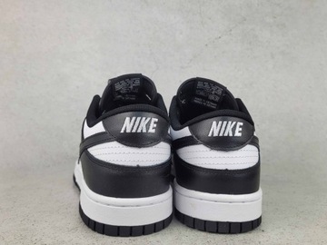 NIKE DUNK LOW RETRO PANDA DD1391 100 BUTY MĘSKIE SKATE TRAMPKI BIAŁO CZARNE