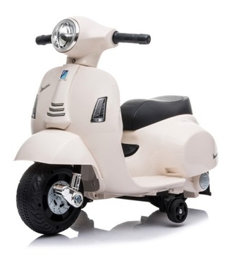 Самокат Vespa на аккумуляторе, белый