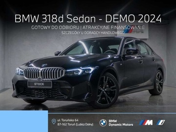 BMW Seria 3 G20-G21 Limuzyna Facelifting 2.0 318d 150KM 2024 BMW Seria 3 18d 150 KM mHEV - DEMO 202425 - M Sport - Kola Zimowe w cenie