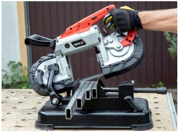 РЕЗОЧНЫЙ СТАНОК YATO ЛЕНТОЧНАЯ ПИЛА ПО МЕТАЛЛУ С ОСНОВАНИЕМ