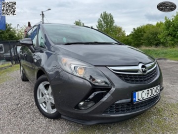 Opel Zafira C Tourer 1.4 Turbo ECOTEC 140KM 2012 Opel Zafira 7 osobowy -Tourer- Szwajcaria - Po przegladzie olejowym Gwara, zdjęcie 1