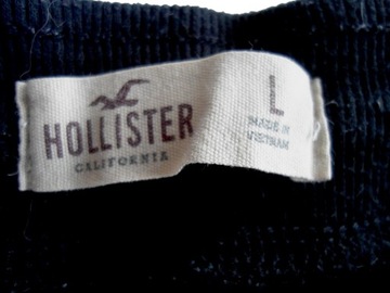 HOLLISTER bawełniane spodnie dresowe L