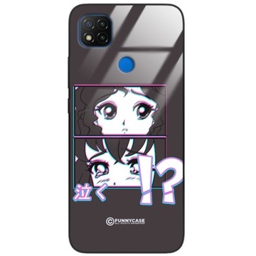 Etui SZKLANE Do XIAOMI REDMI 9C Obudowa Case Anime Japońskie Top100 Wzory