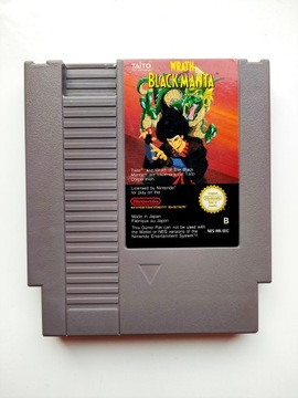 GRA NINTENDO NES Wrath Black Manta PAL