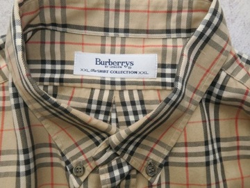 Burberry koszula w klasyczną kratę XXL Burberry's