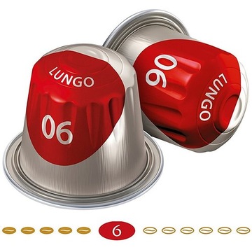 NESPRESSO JACOBS LUNGO CLASSICO КОФЕ 40 градусов XXL-ПАК