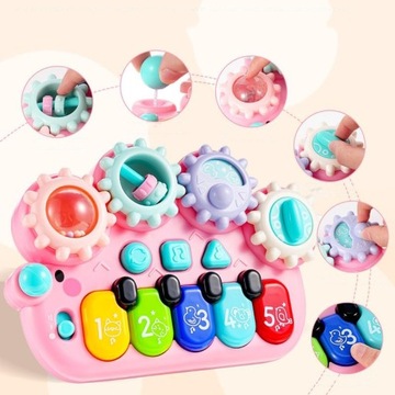 ИНТЕРАКТИВНОЕ МУЗЫКАЛЬНОЕ ОРГАННОЕ ОБРАЗОВАТЕЛЬНОЕ ПИАНО ДЛЯ РЕБЕНКА 1 ГОДА