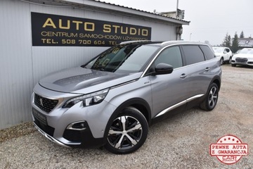 Peugeot 5008 II Crossover 2.0 BlueHDI 180KM 2018 Peugeot 5008 GT-LineAsystenty Full-LEDNaviKamera Pol-Skora Ambiente7-Foteli