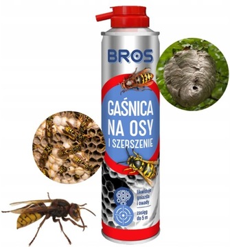 BROS - gaśnica na osy i szerszenie gniazda 300ml