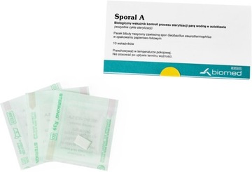 Sporal A test biologiczny 10szt Sporal A test biologiczny 10szt