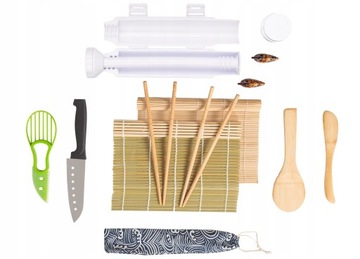 НАБОР ДЛЯ СУШИ С РОЛИКОВЫМ КОВРИКОМ АКСЕССУАРЫ ДЛЯ СУШИ БАЗУКА