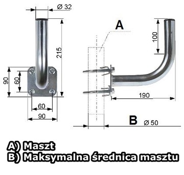 ДЕРЖАТЕЛЬ ТРУБ URL-32L20