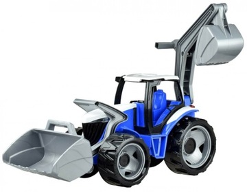 DUŻY TRAKTOR KOPARKA SPYCH 3W1 ORYGINALNY XXXL