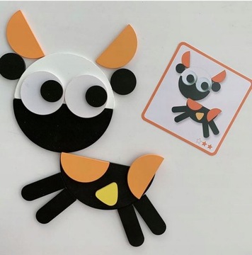 DREWNIANE PUZZLE KLOCKI UKŁADANKA MONTESSORI A2