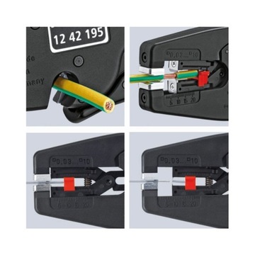 Запасные лезвия для 12 42 195 KNIPEX 12 49 21