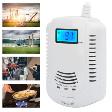 Сигнализация утечки газа с динамиком и световым индикатором.