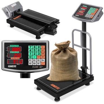 WAGA MAGAZYNOWA ELEKTRONICZNA ROLNICZA SKLEPOWA TOWAROWA PLATFORMOWA 150 KG