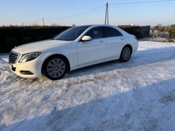 Mercedes Klasa S W222 Limuzyna 400 333KM 2016 Mercedes-Benz Klasa S W222 S 400 Biala perla matowa 4 matic Zadbane au, zdjęcie 9