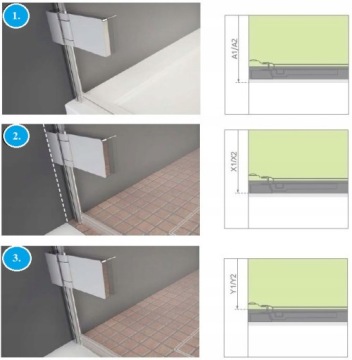 Кабина Fuenta KDD B 100x80x200 Хром RADAWAY