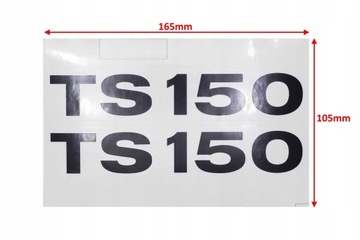 НАКЛЕЙКА MZ TS 150 КРЫШКА ПЕРЧАТОЧНОГО ЯЩИКА
