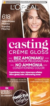 CASTING CRÈME GLOSS FARBA 618 WANILIOWA MOKKA