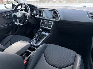 Seat Leon III Hatchback Facelifting 1.5 EcoTSI 130KM 2019 Seat Leon Faktura VAT 23 Gwarancja Tempomat ACC Swiatla LED 1.5, zdjęcie 12