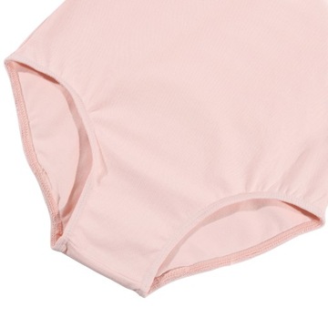 БАЛЕТНОЕ БОДИ БАЛЕТНЫЙ НАряд, Оборки, РОЗОВЫЙ 140