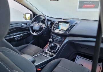 Ford Kuga II SUV Facelifting 1.5 TDCi 120KM 2018 Ford Kuga LIft SLICZNA 1.5 TDCi Bogata Wersja ORYGINAL Zadbana SERWIS 2019r, zdjęcie 5